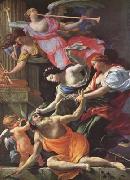 Simon Vouet Saturn,conquered by Amor (mk08) Sweden oil painting artist